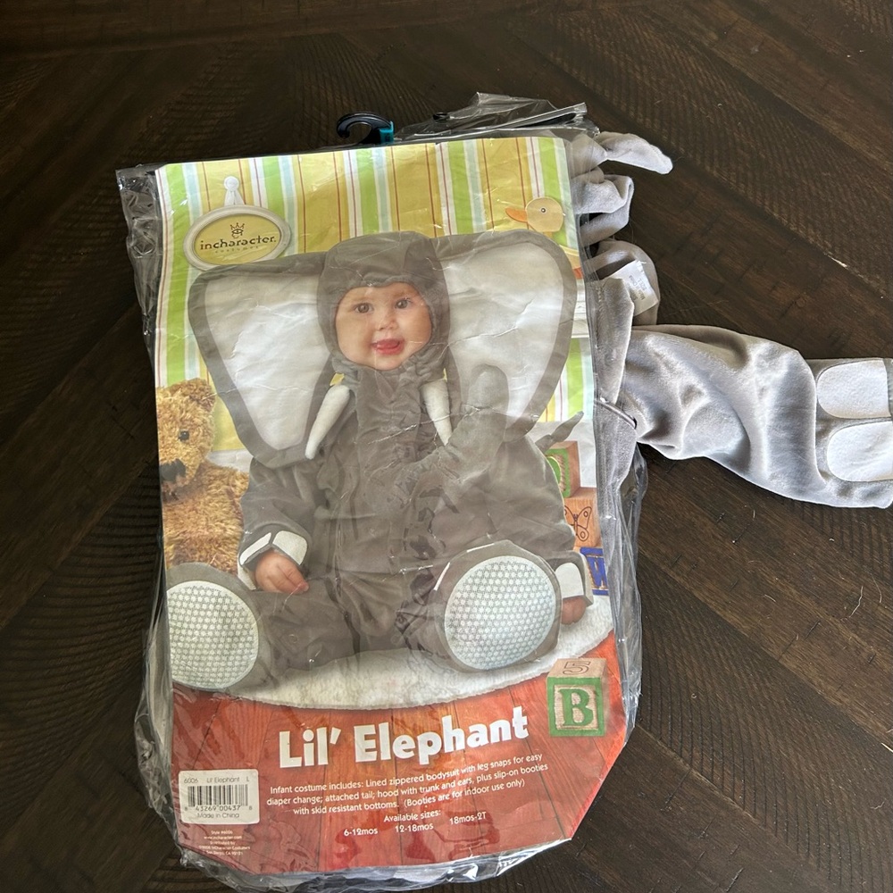 Infant Elephant Costume